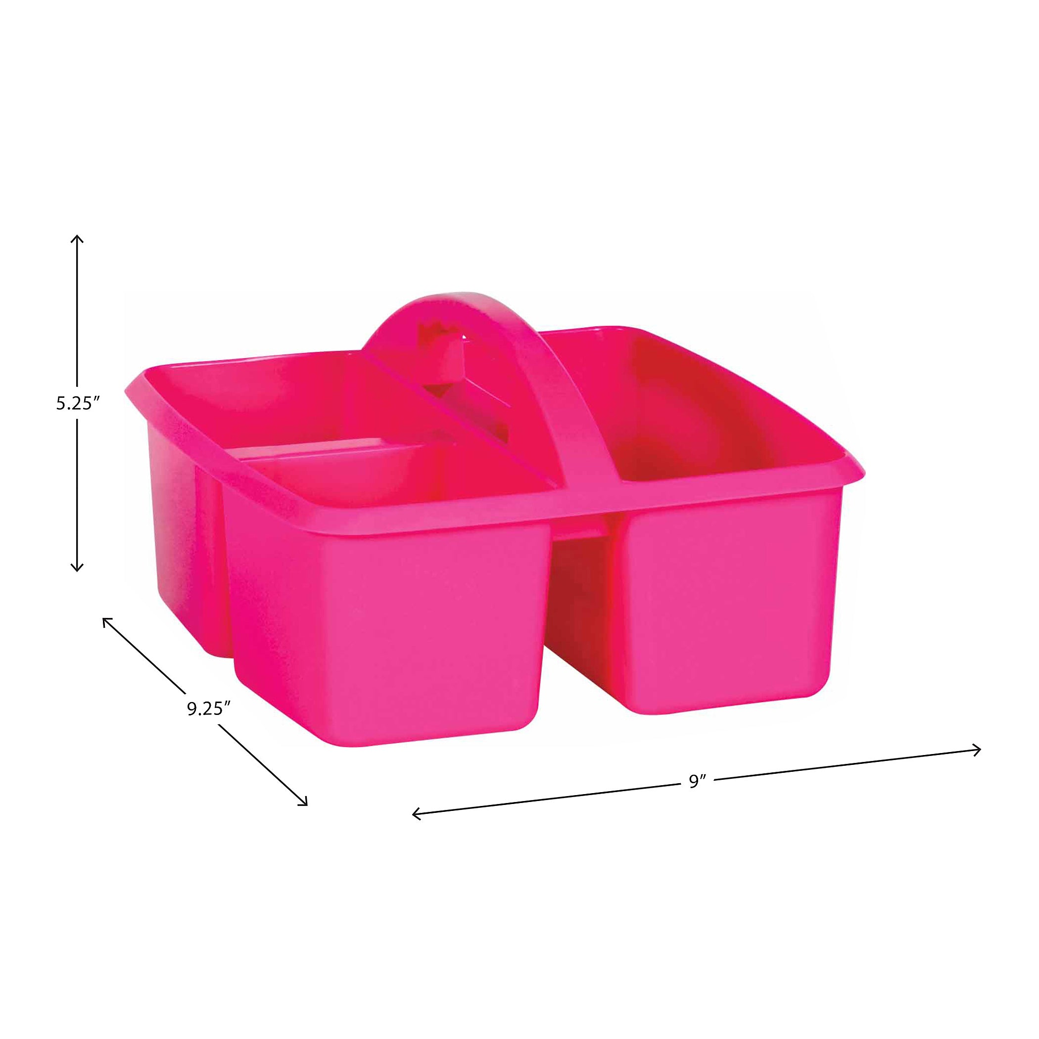 Pink Plastic Storage Caddy