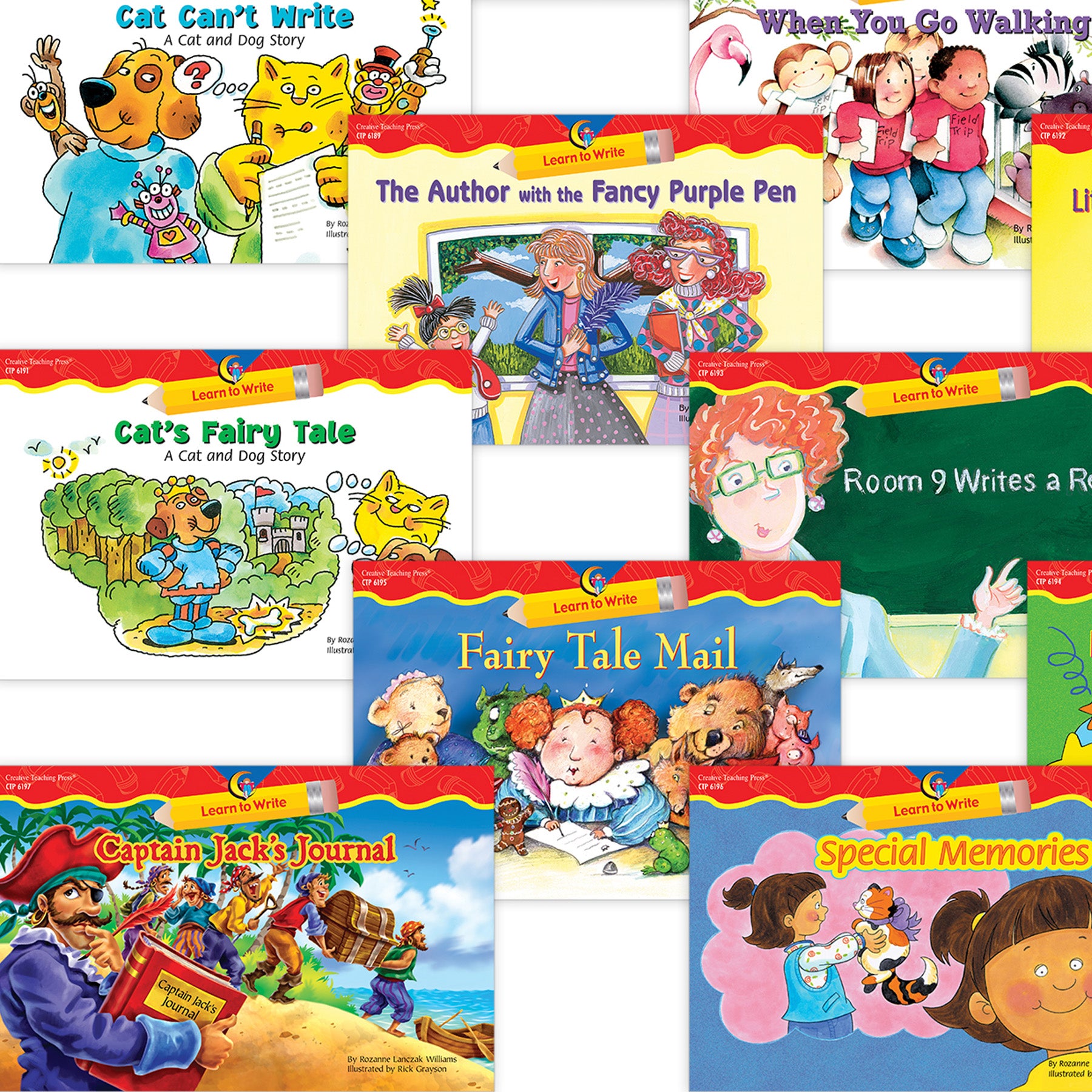 Learn to Write Variety Pack Set 2, Grade 1-2, 12 Titles