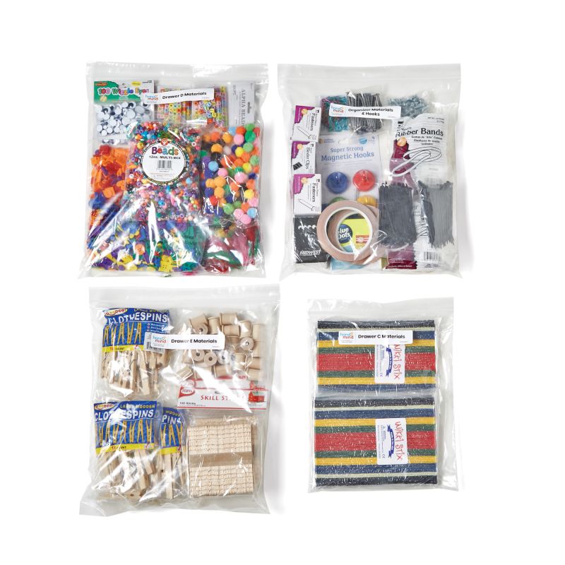 H2M MAKERSPACE K-5 STEM LAB MTRLS 3BX