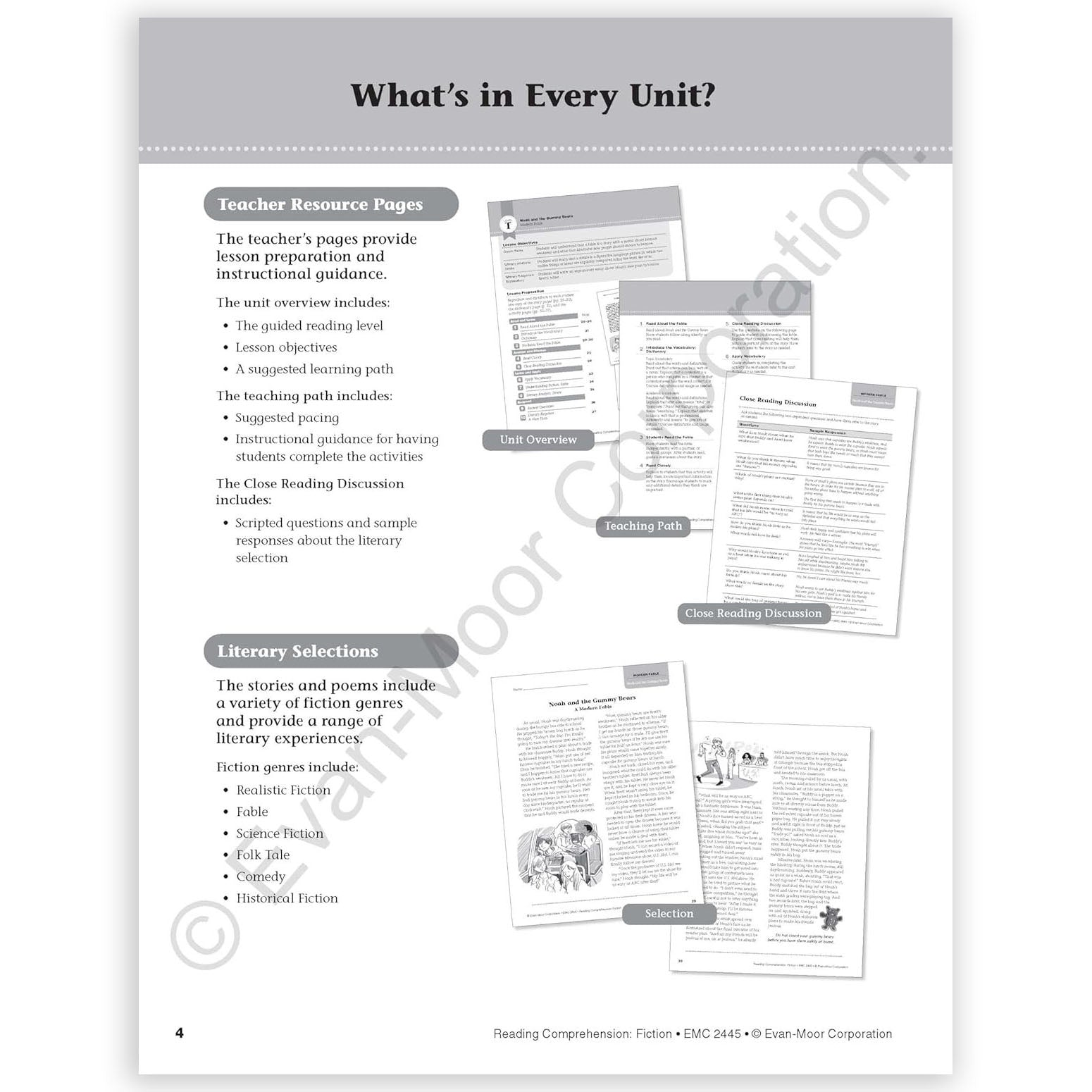Reading Comprehension: Fiction, Grade 5