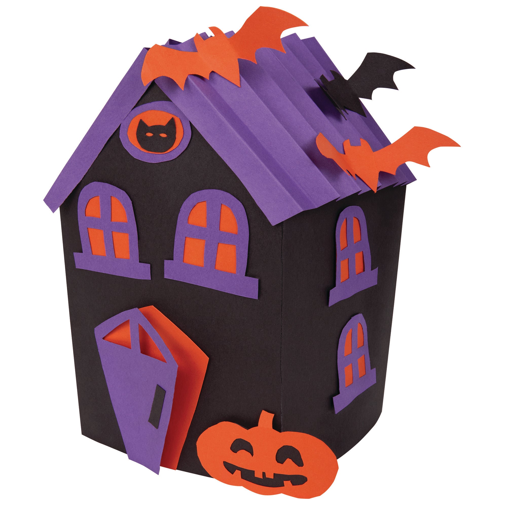 Construction Paper, Heavyweight, Halloween Assortment, Black, Orange, Purple, 9" x 12", 150 sheets