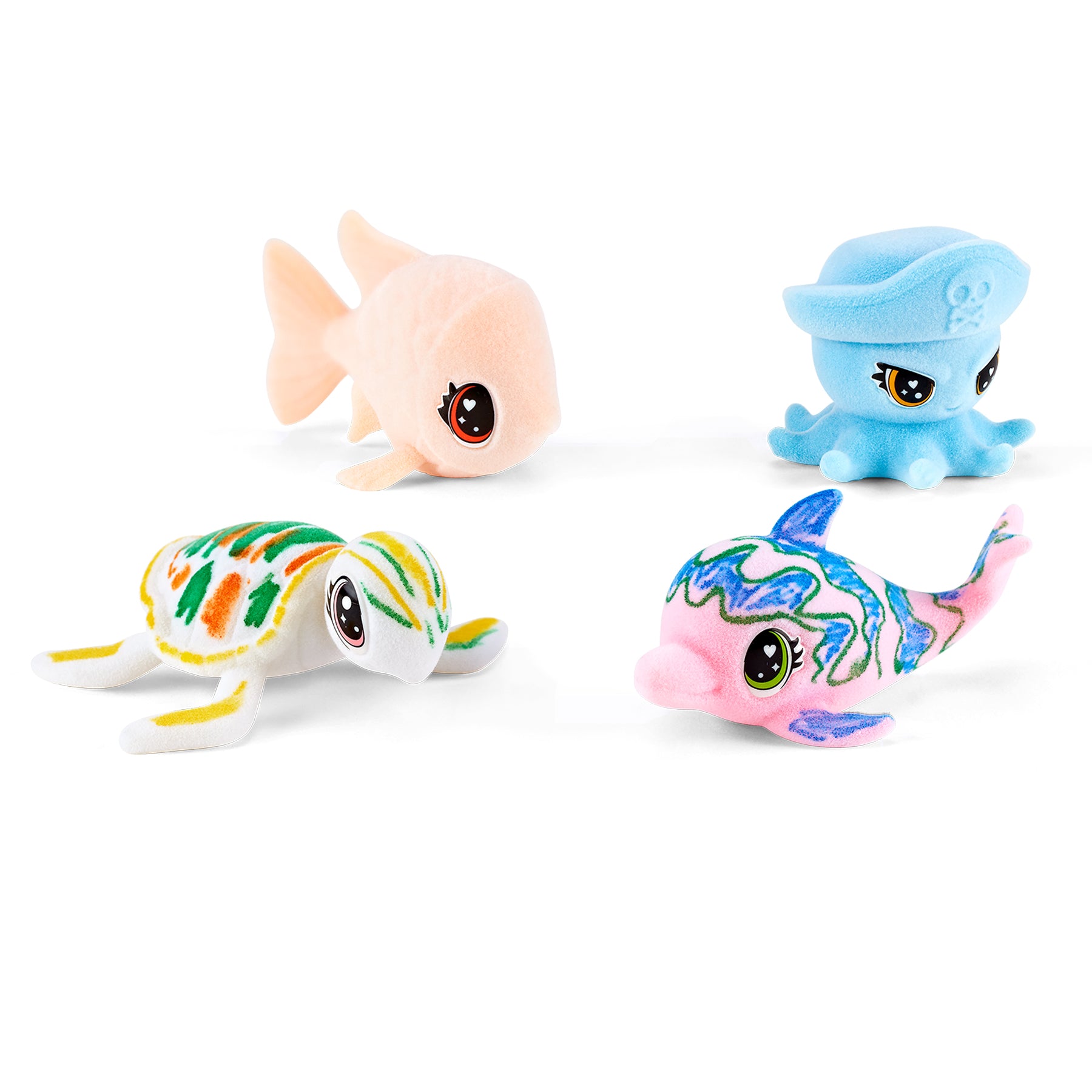 Scribble Scrubbie Ocean Pets Glow Lagoon