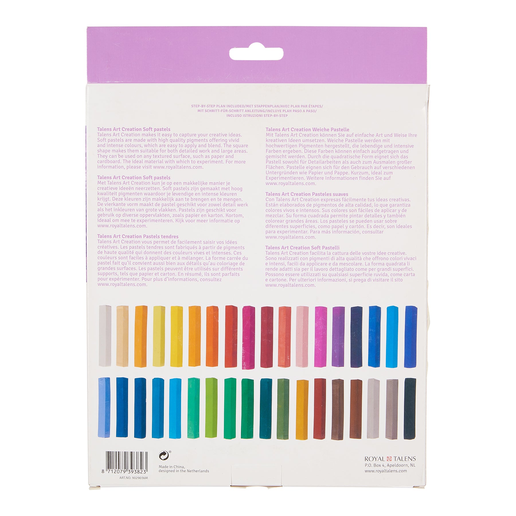 Soft Pastel Set, 36 Sticks