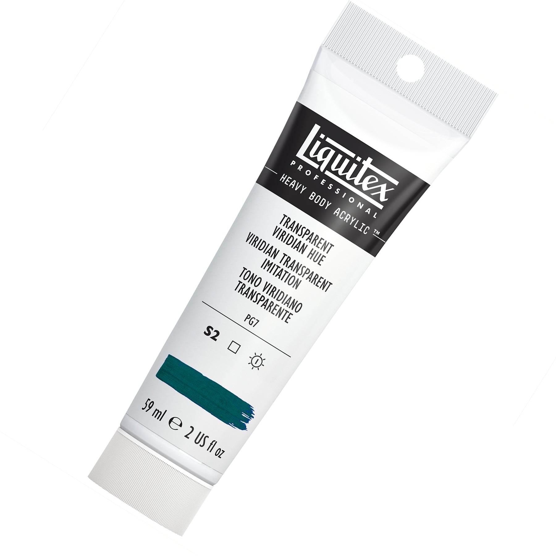 HB 59ml tube - Transparent Viridian Hue