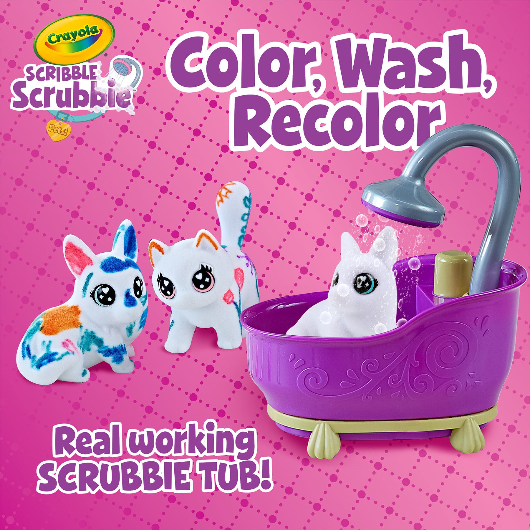 Scribble Scrubbie® Pets! Bathtub
