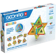 Geomag™ Supercolor Recycled Magnetic Building Set, 114 Pieces
