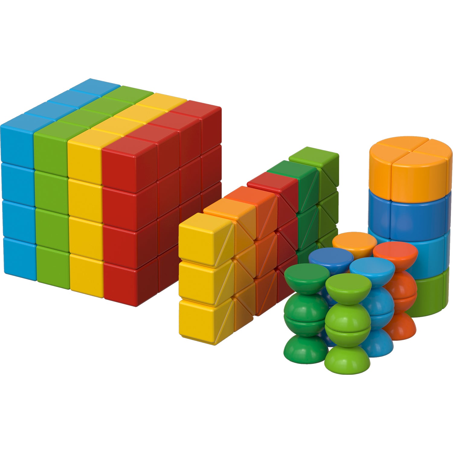 Geomag™ Magicube Magnetic Building Blocks, 164 Pieces