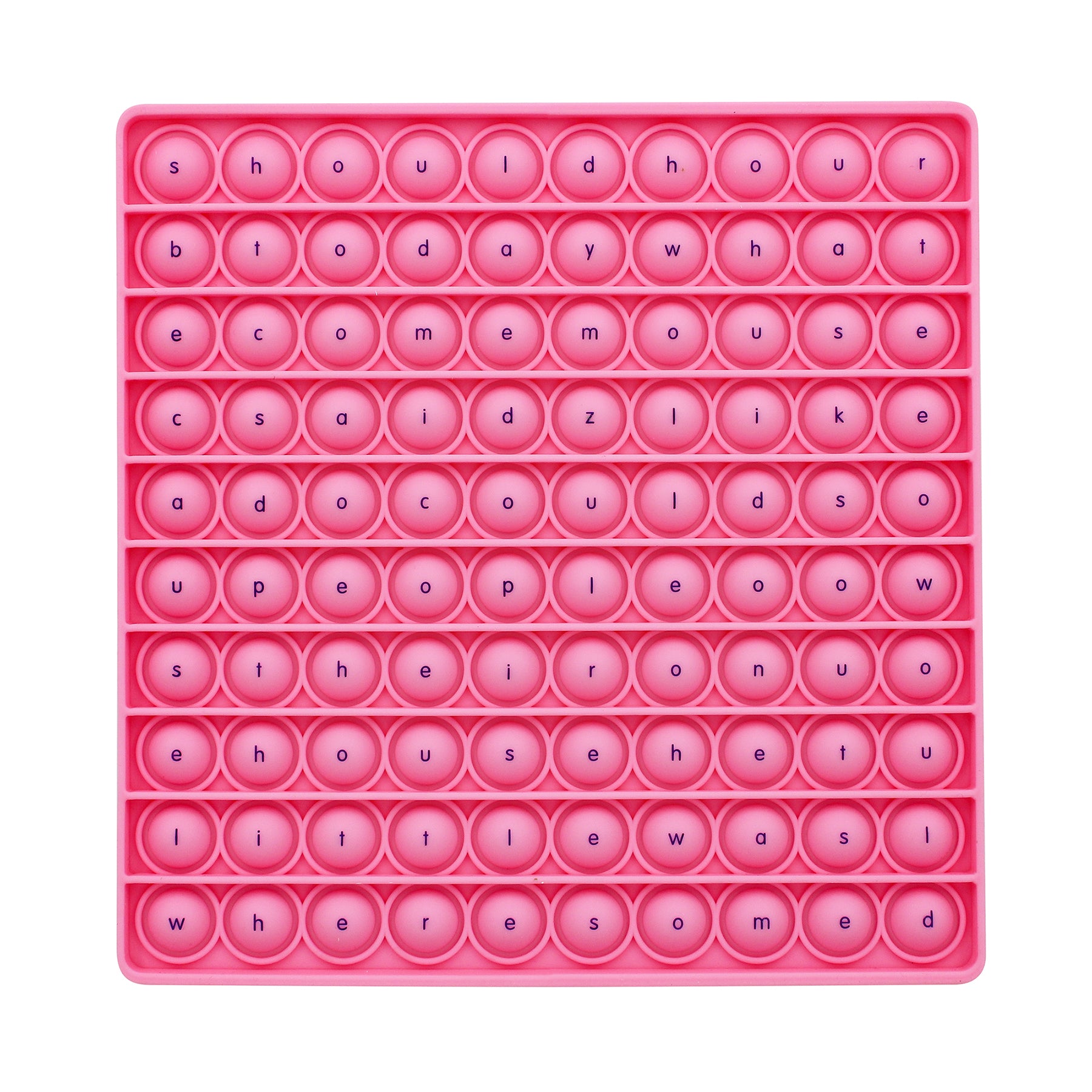 Word Search Bubble Board