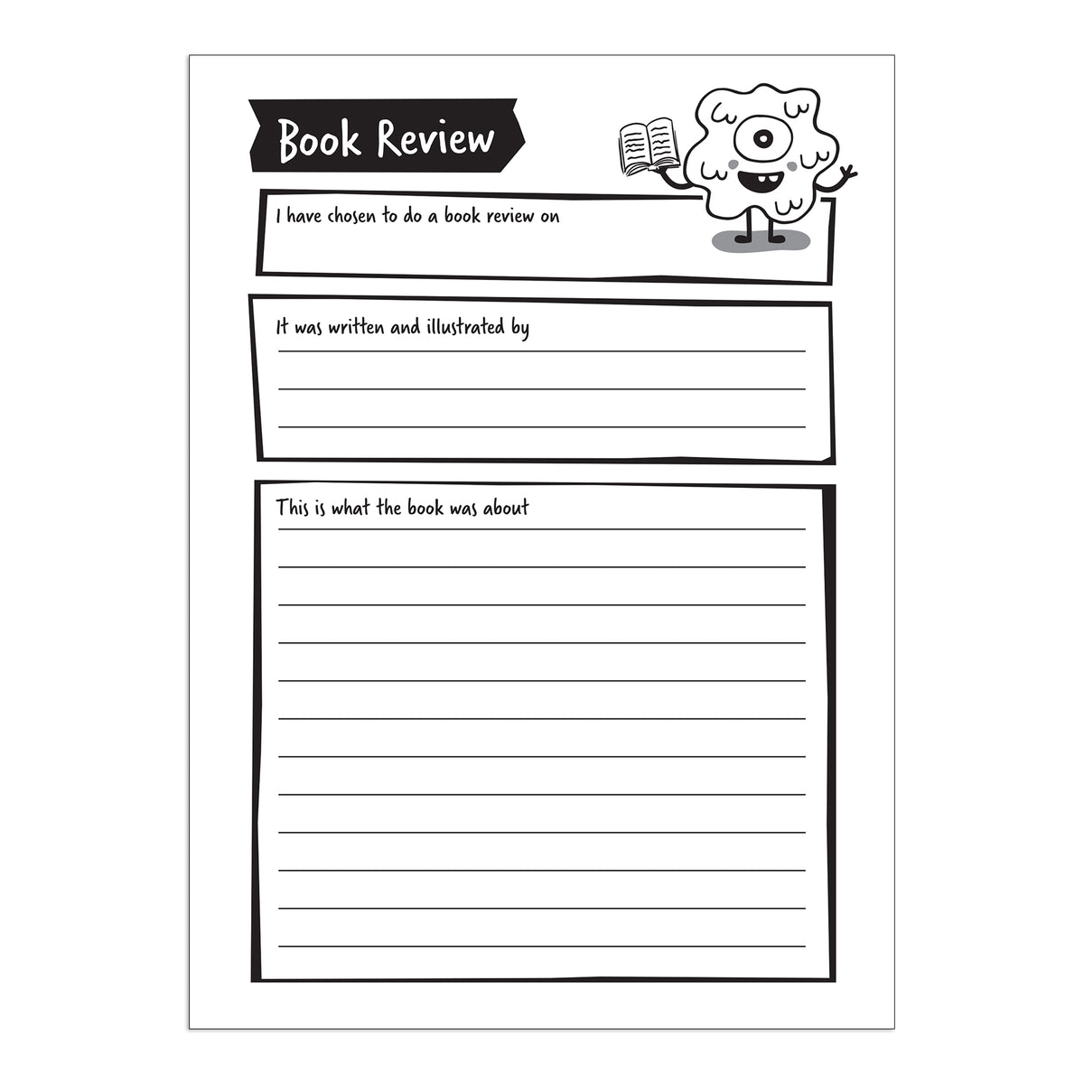 LITTLE MNSTERS READING RECORD STG 2