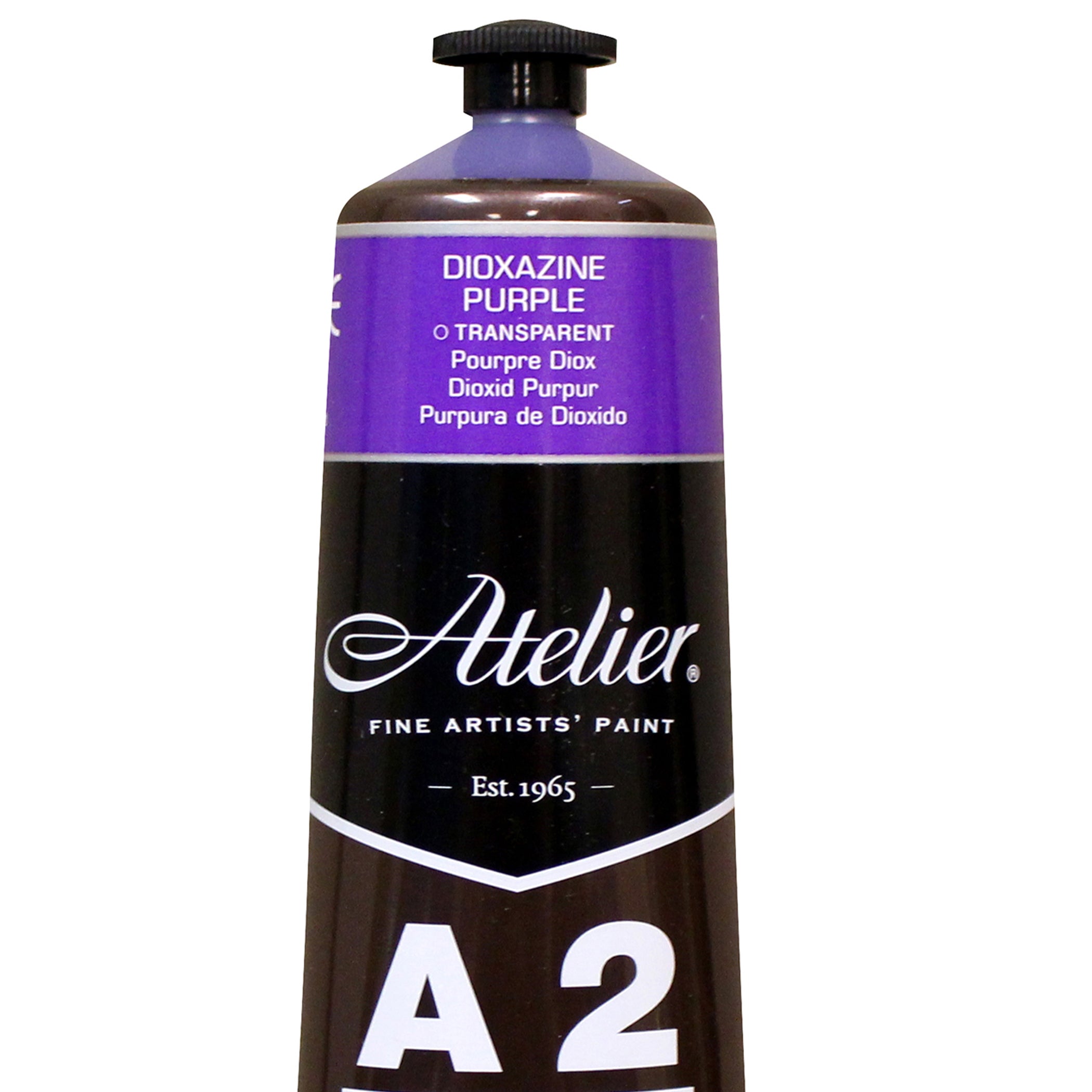 A2 Heavy Body Lightfast Artist Acrylic, 4 oz., Dioxazine Purple Hue