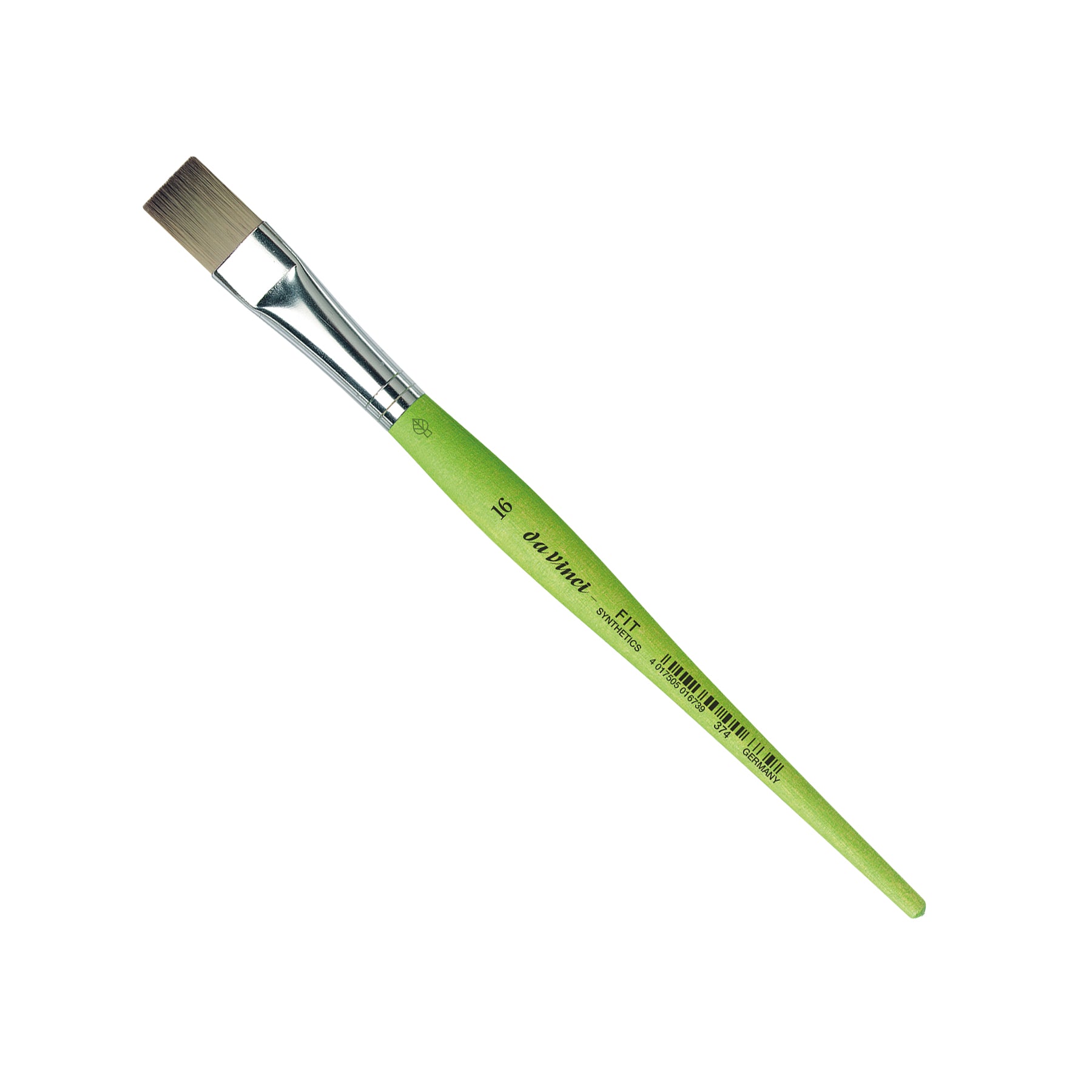 FIT Synthetics Student Brush, Synthetic, Acrylic & Tempera, Flat, Series 374, Size 16