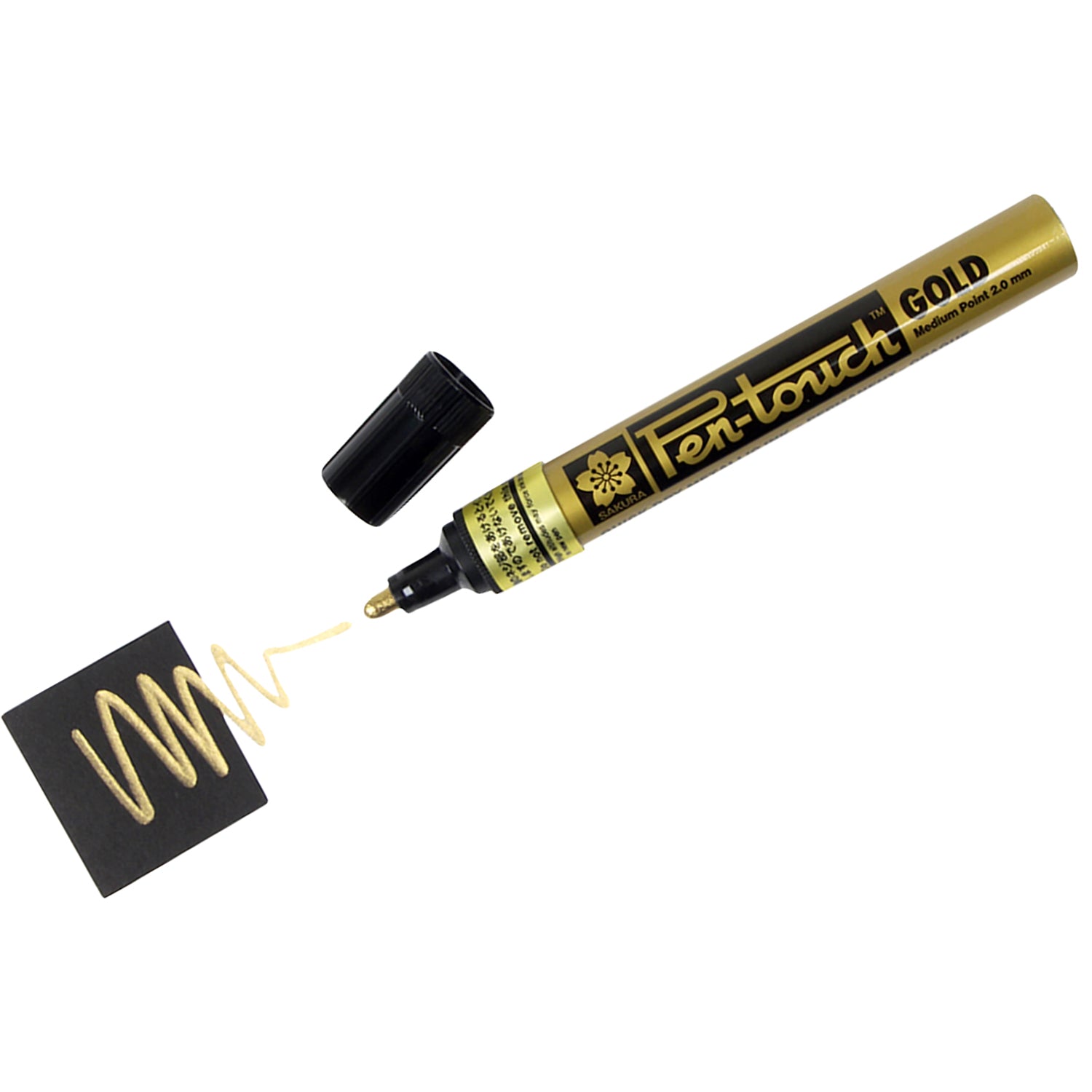 Pen-touch Paint Marker, Med 2.0mm, Gold