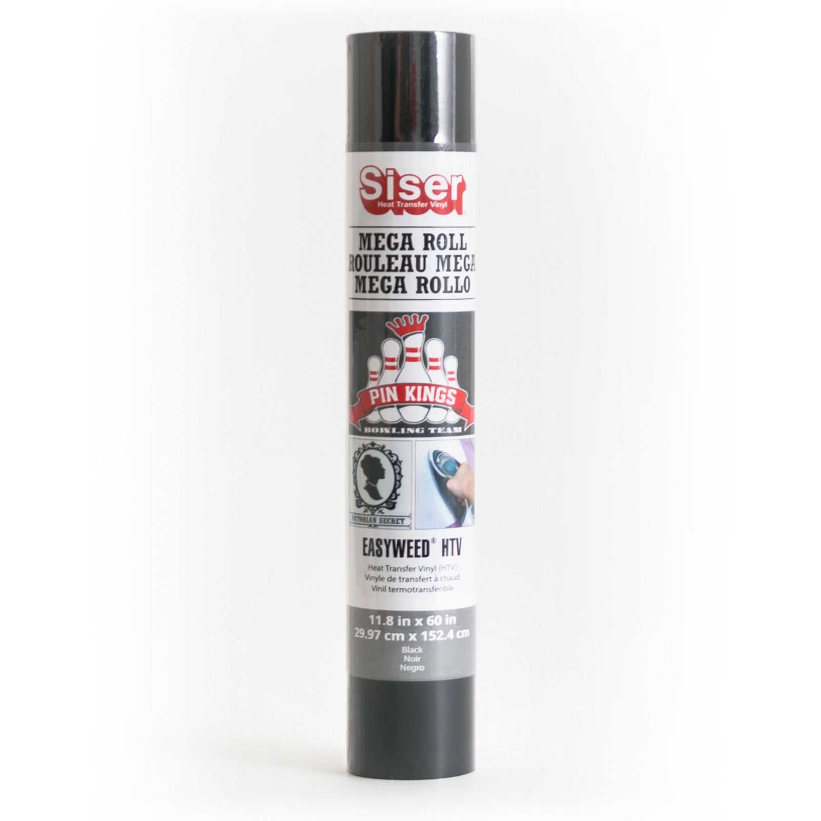 Easyweed HTV Heat Transfer Vinyl, 60", Black