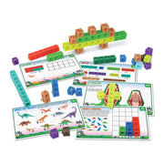 Mathlink® Cubes Kindergarten Math Activity Set: Dino Time!