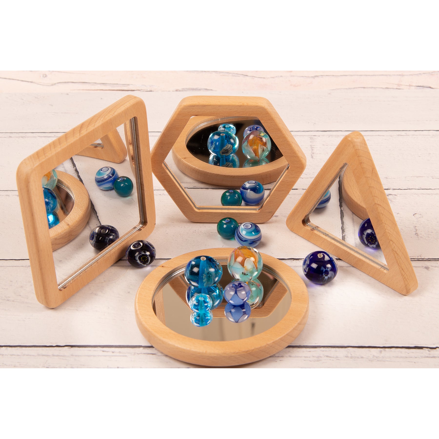 Little Looking Shape Mirrors - Set of 4