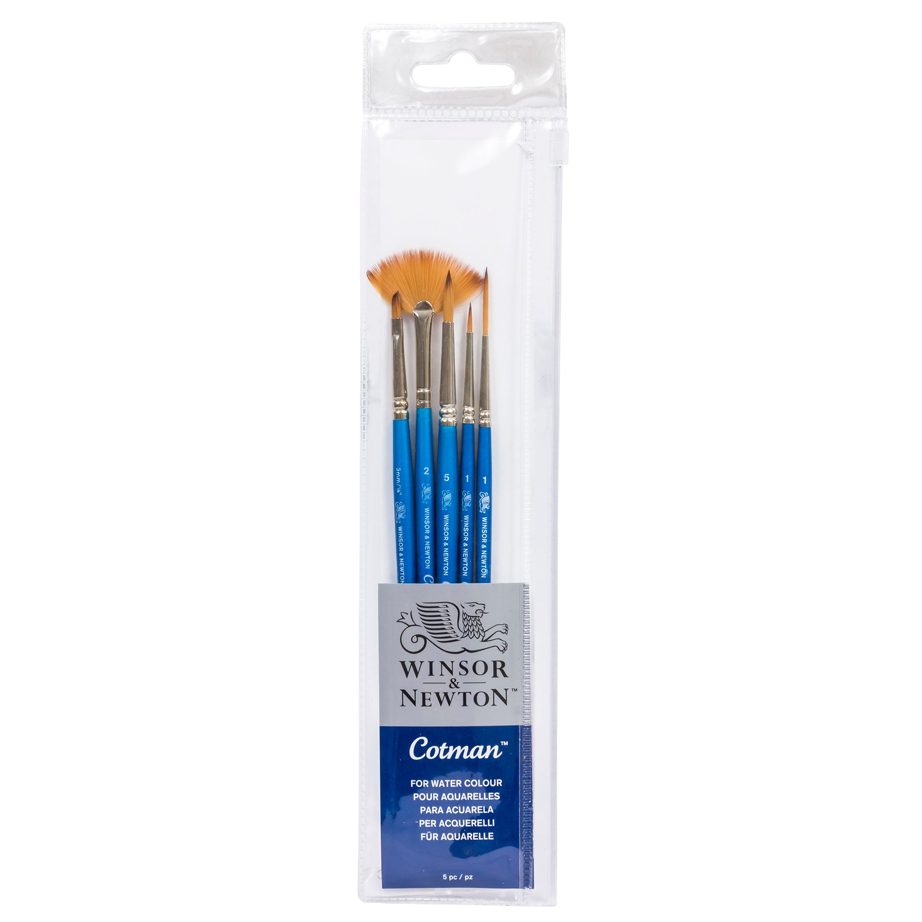 Cotman Brush Wallet Set - SH 5pk
