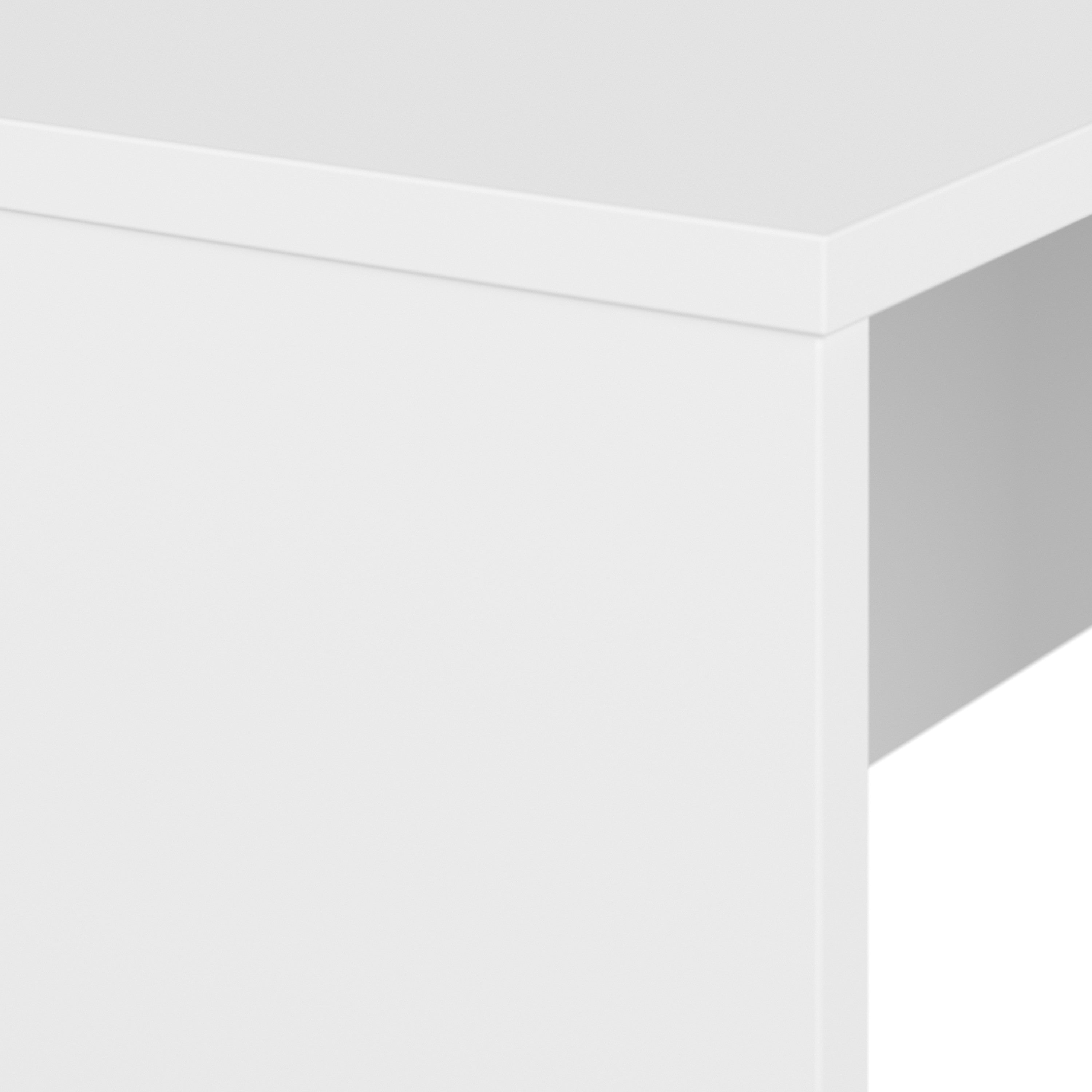 Bush Business Furniture Studio C 66W x 30D Office Desk in White - 65.98" Width x 29.37" Depth x 29.84" Height
