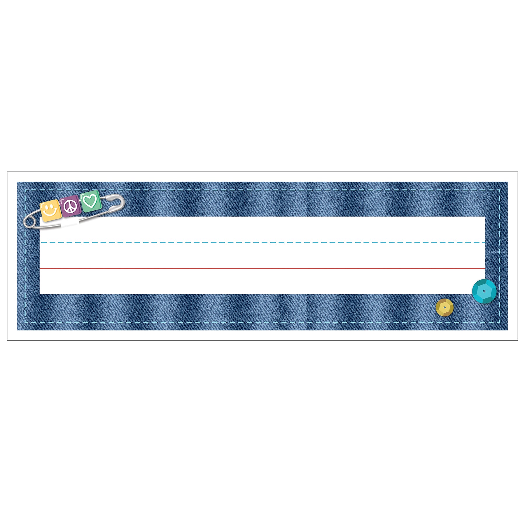 Crafty and Cool Name Plates, 36 Per Pack, 3 Packs