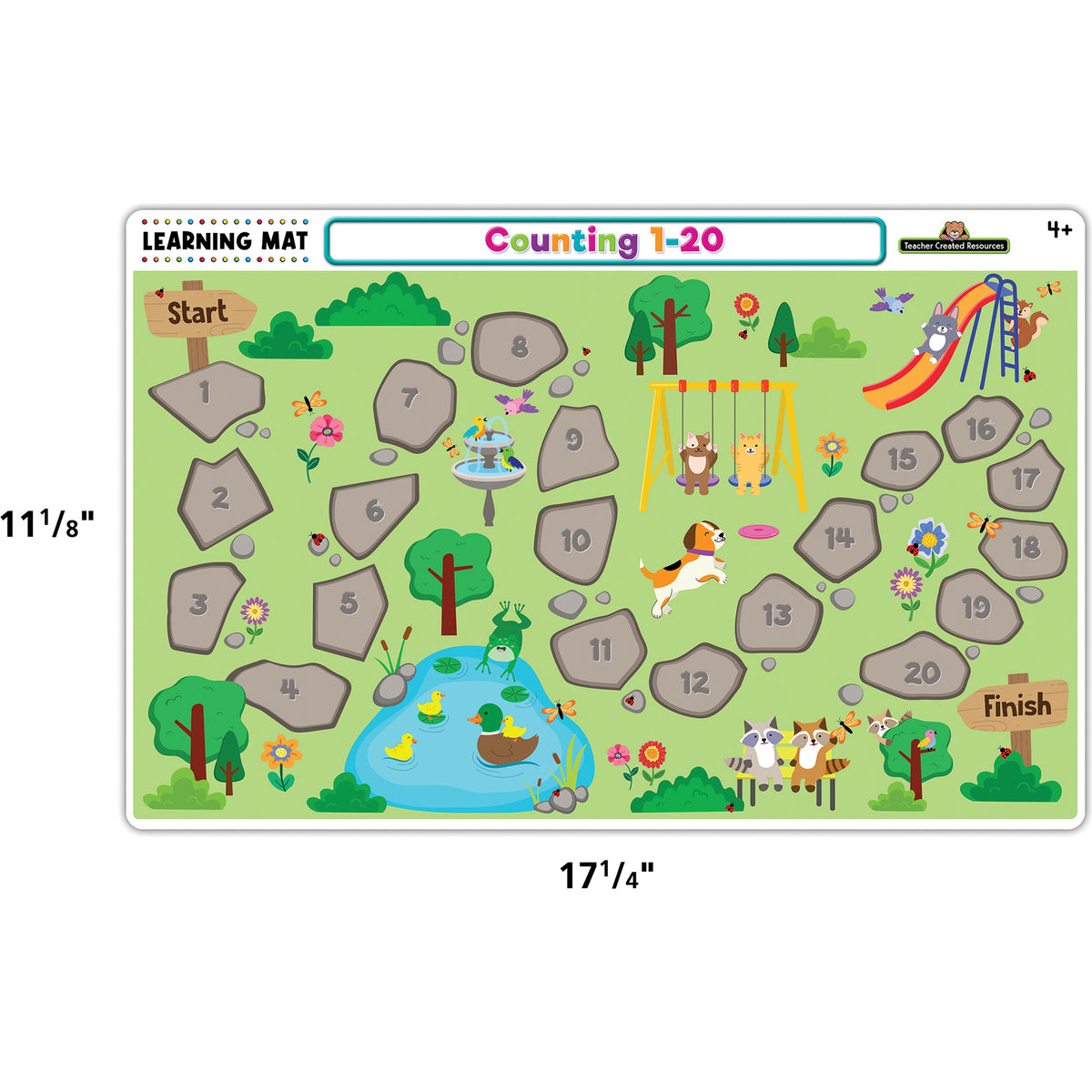 COUNTING 1-20 LEARNING MAT