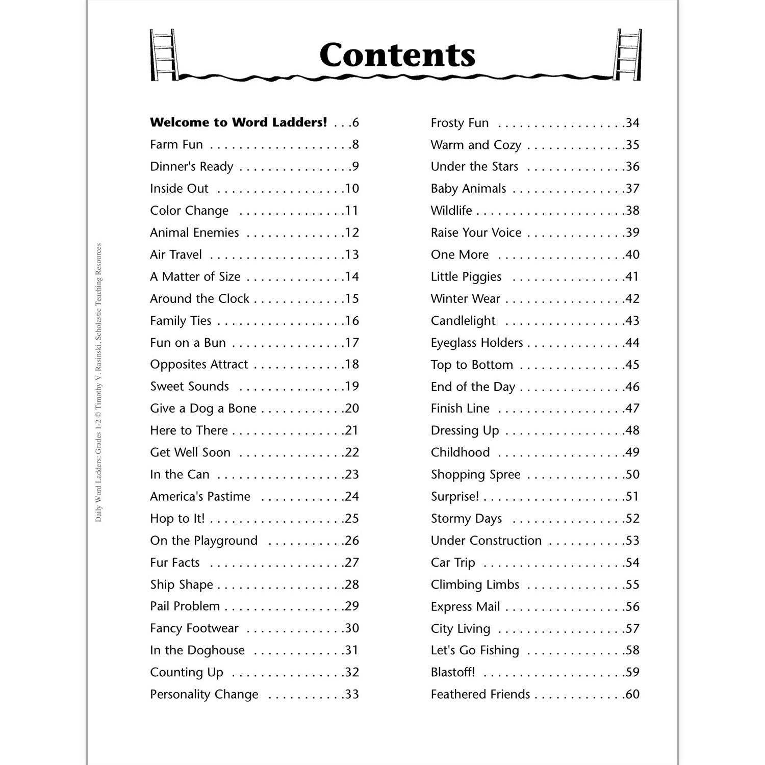 Daily Word Ladders Book, Grades 1-2