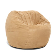 Jaxx Saxx 3 Foot Bean Bag Chair with Removable Cover, Camel
