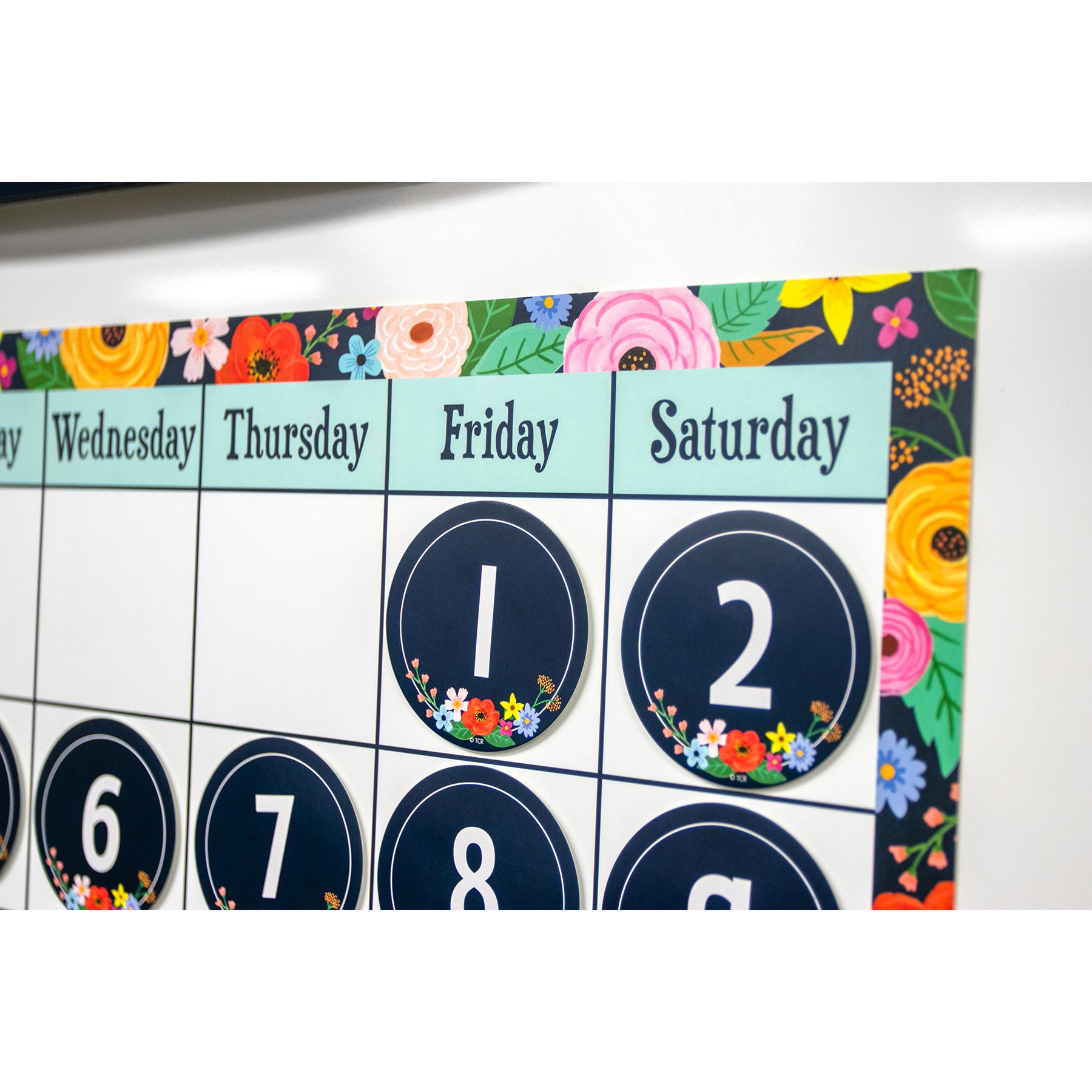 Wildflowers Calendar Chart, 17" x 22"