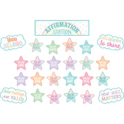 Pastel Pop Positive Affirmations Mini Bulletin Board Set
