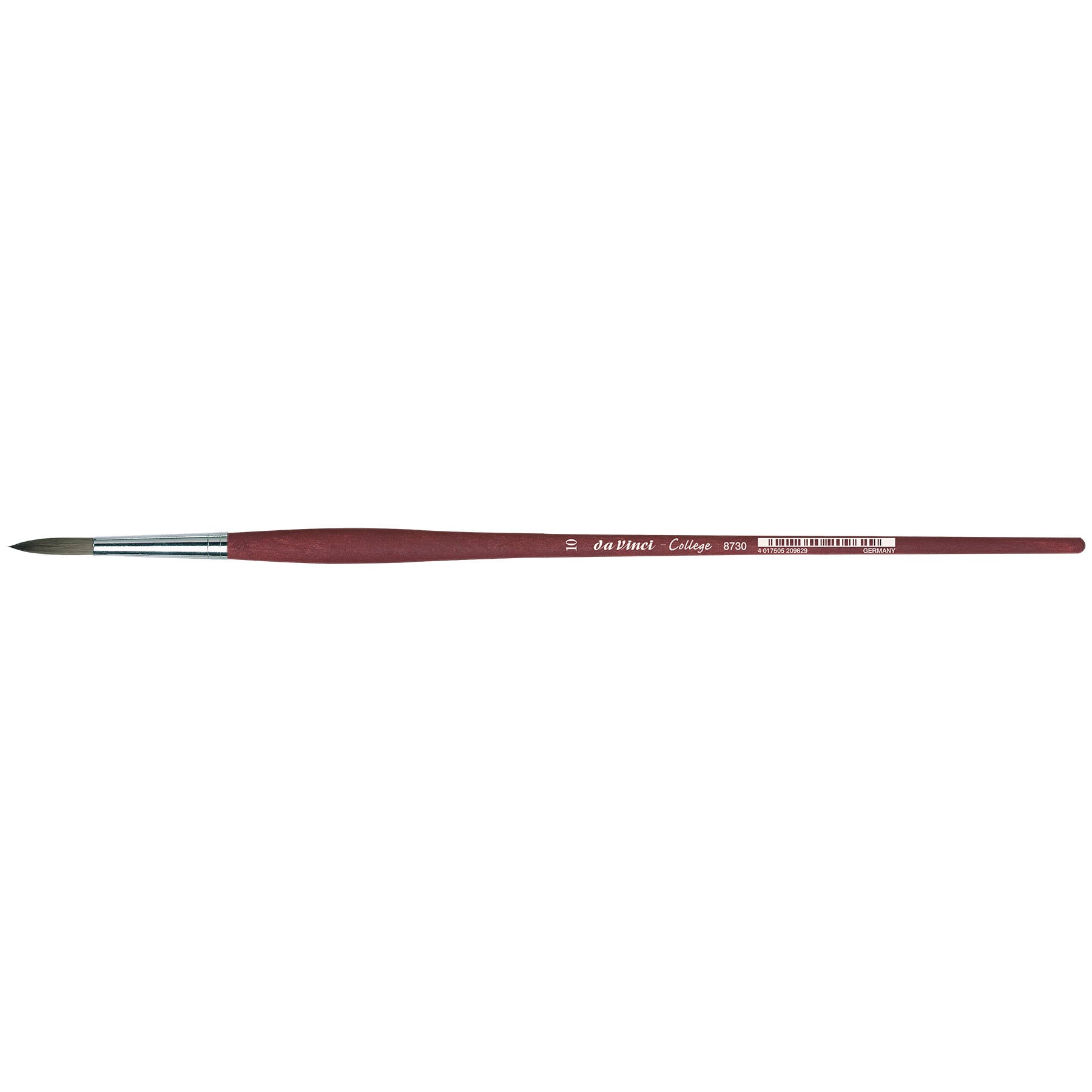 COLLEGE Student Brush, Synthetic, Acrylic & Oil, Round, Series 8730, Size 10