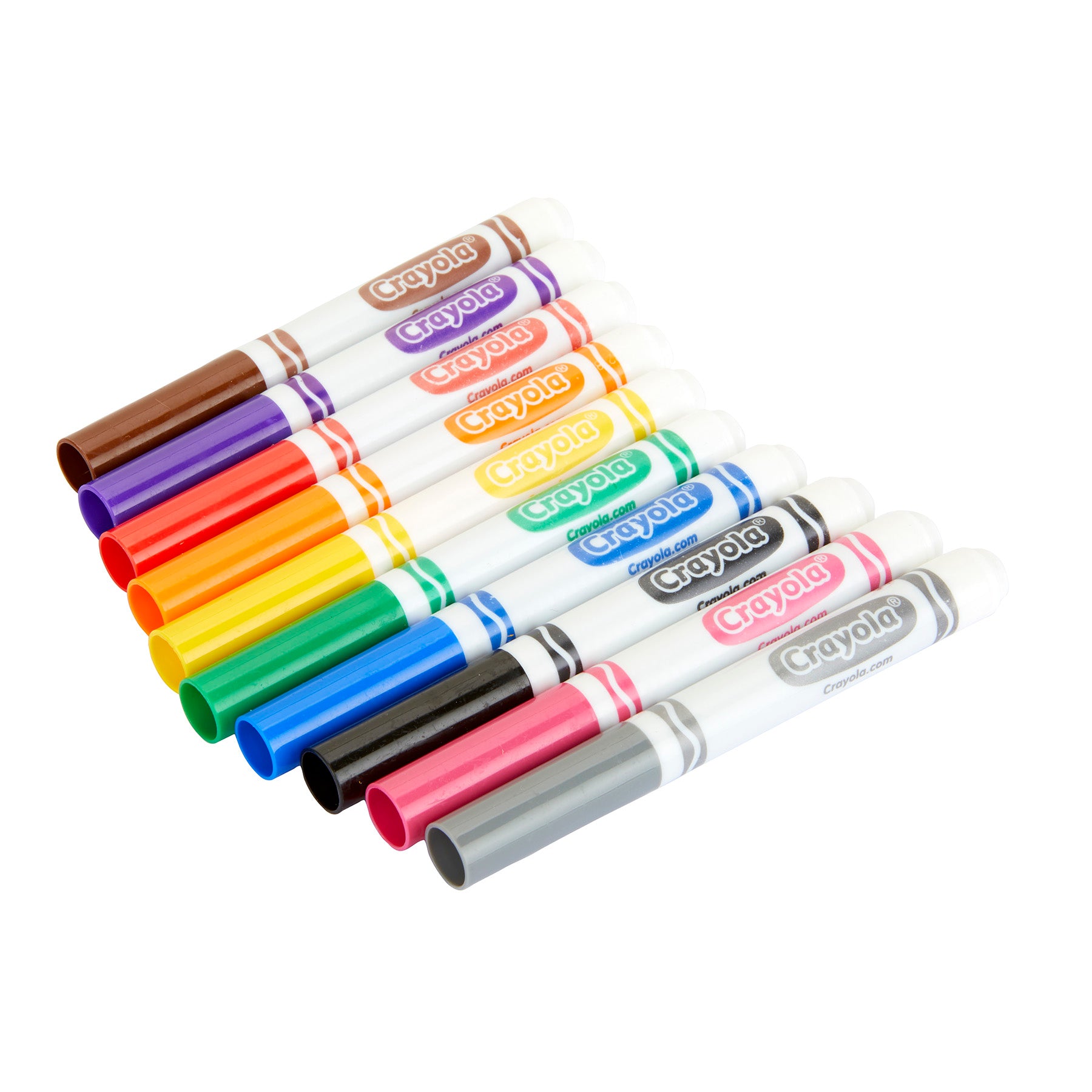 Broad Line Markers, Classic Colors, Pack of 10