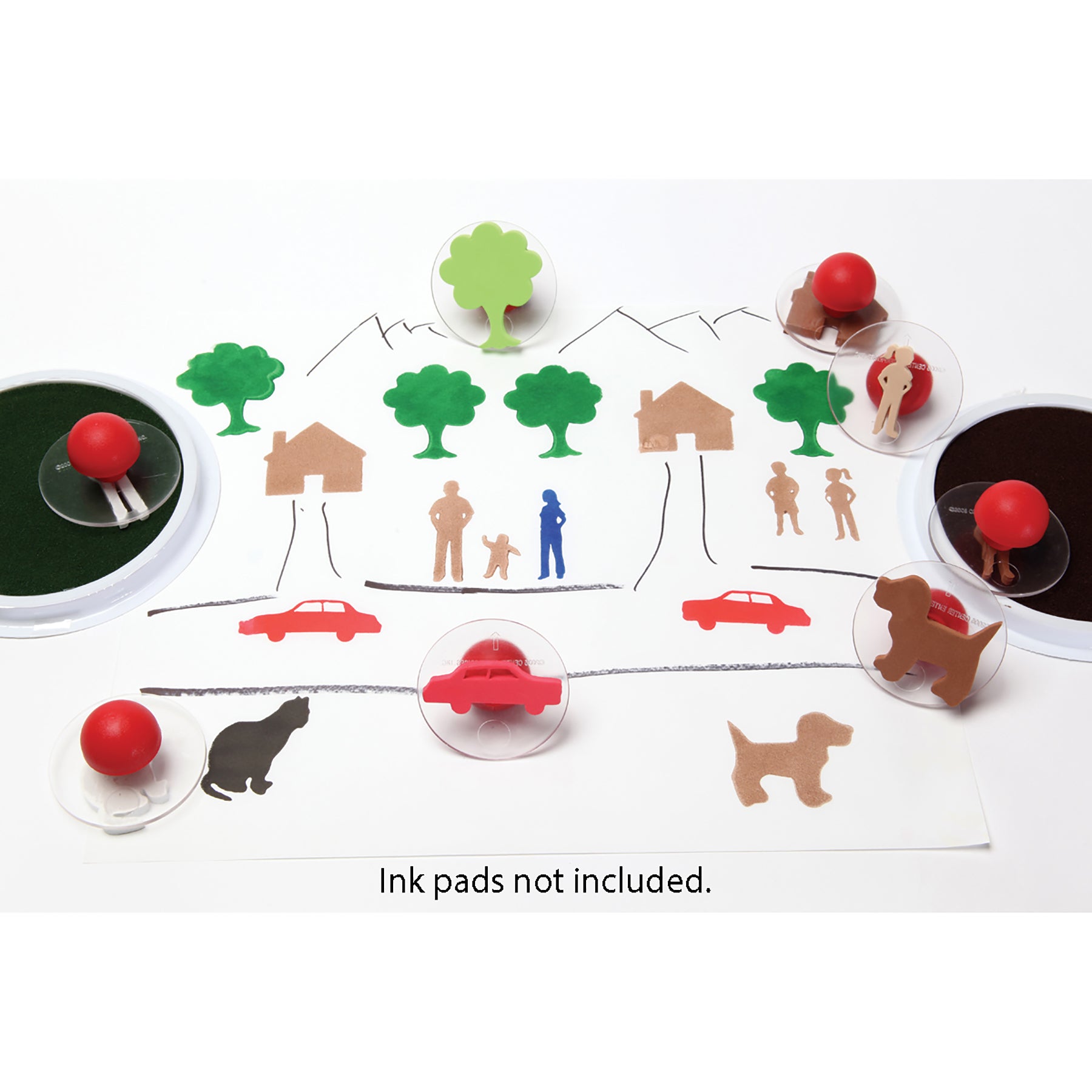 Giant Stampers - Family Members - Set of 10
