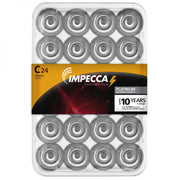 Impecca Alkaline C LR14 Platinum Batteries 24-Pack