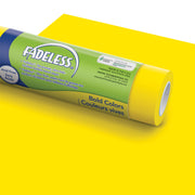 Bulletin Board Art Paper, Canary, 48" x 50', 1 Roll