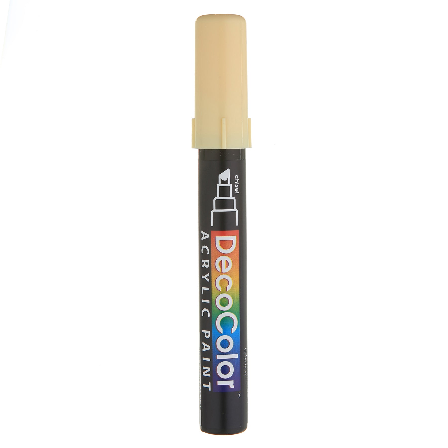 DecoColor® Acrylic Paint Pen, 315-S, Chisel Tip, Pale Orange #16
