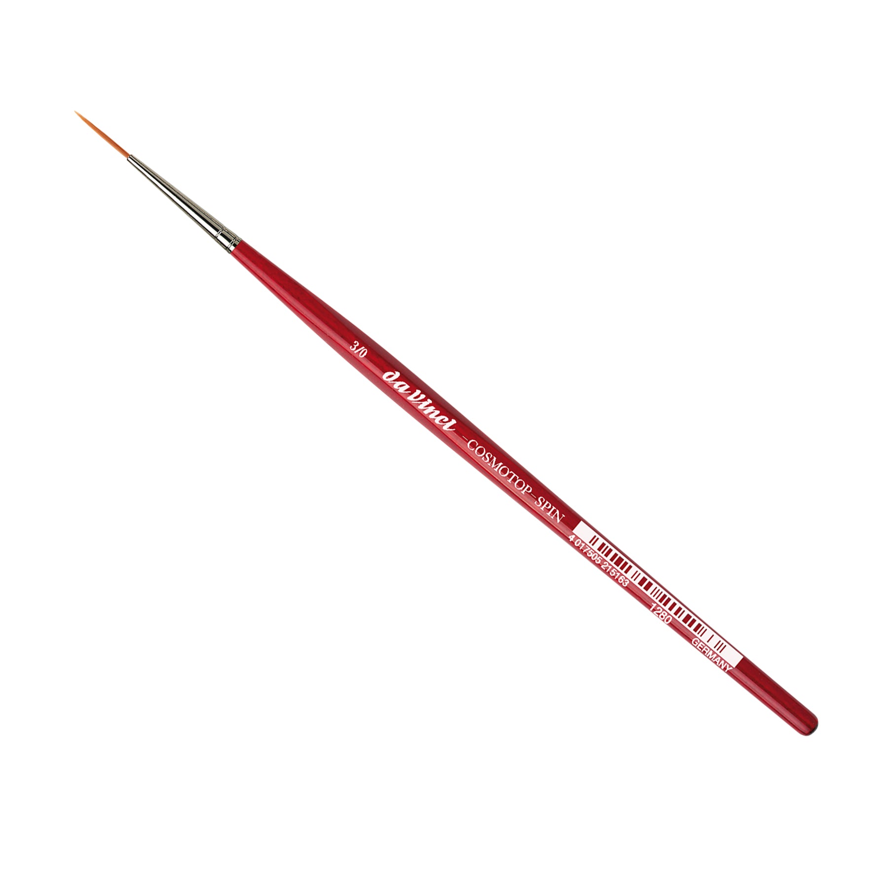 COSMOTOP-SPIN Rigger Brush, Synthetic, Acrylic & Watercolor, Pointed Liner, Series 5880, Size -3