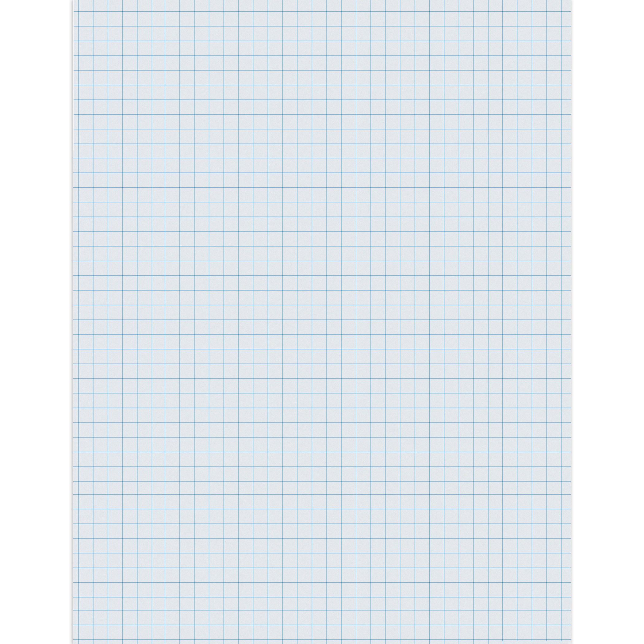 Graphing Paper, White, 1/4" Quadrille Ruled, 8-1/2" x 11", 500 Sheets