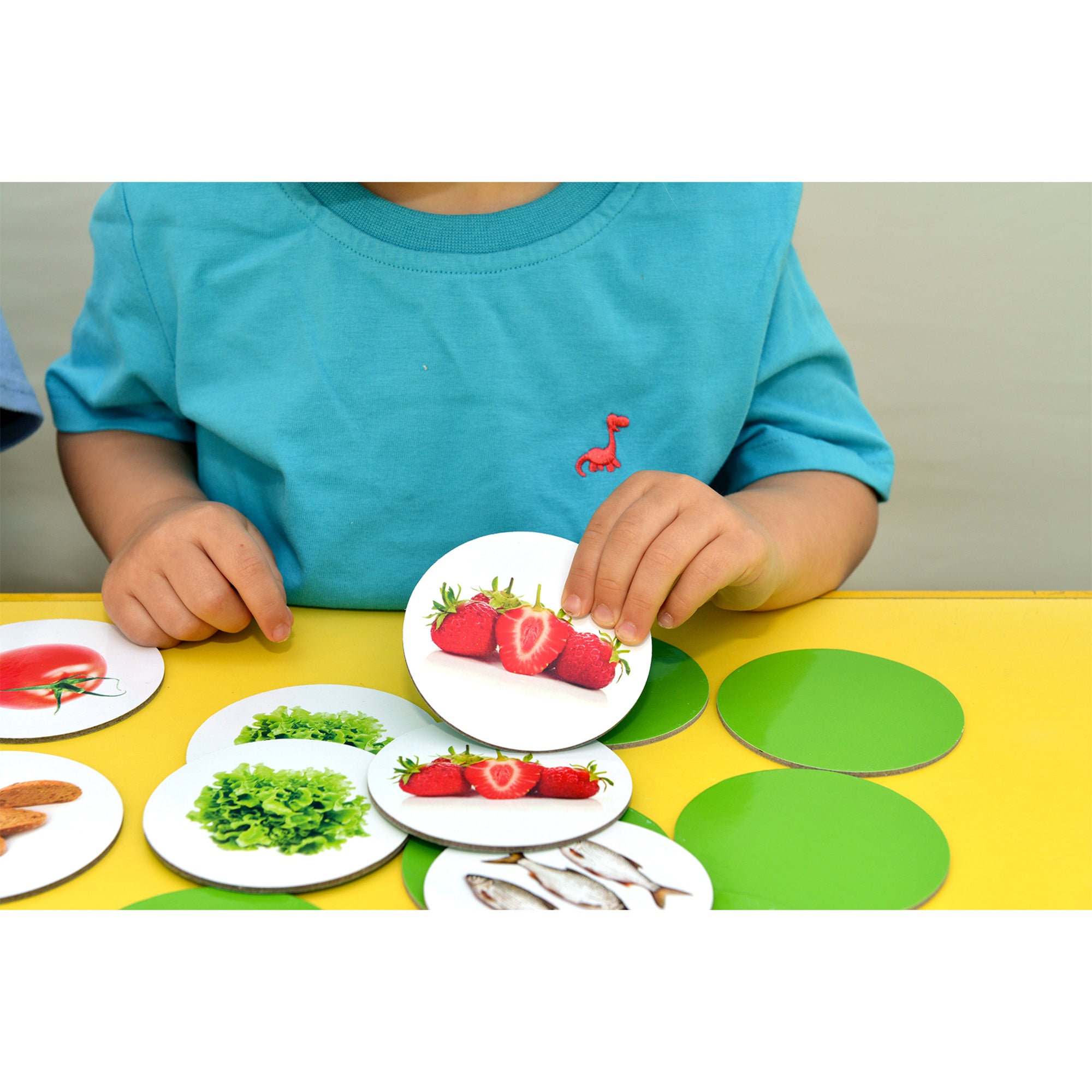 Healthy Foods Matching Pairs Game