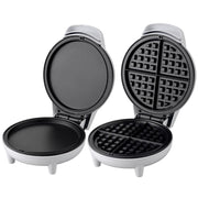 Courant Courant Personal Griddle and Waffle Maker Bundle - White