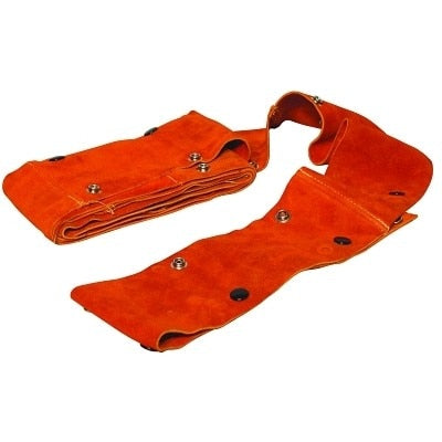 Cable Cover, 3 Inch OD, 10 ft L, Snap, Small, Leather