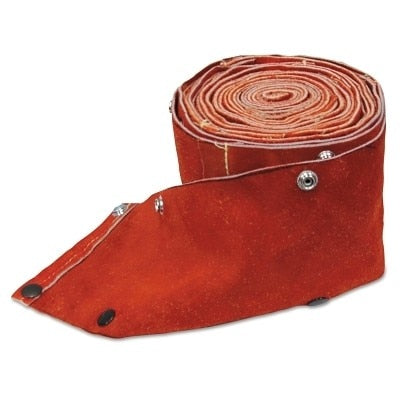 Cable Cover, 3 Inch OD, 20 ft L, Snap, Small, Leather