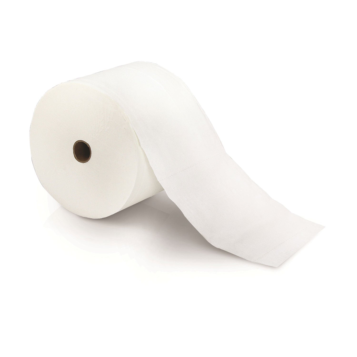 LoCor Bath Tissue, 2 Ply, 3.85" x 4.05", White, Virgin Fiber, 36 Rolls per Carton