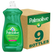 For Dish - Liquid - 28 fl oz (0.9 quart) - Original Scent - Recommended For: Grease Remover, Food Remover, Grime Remover - Phosphate-free, Paraben-free - Green - 9 / Carton