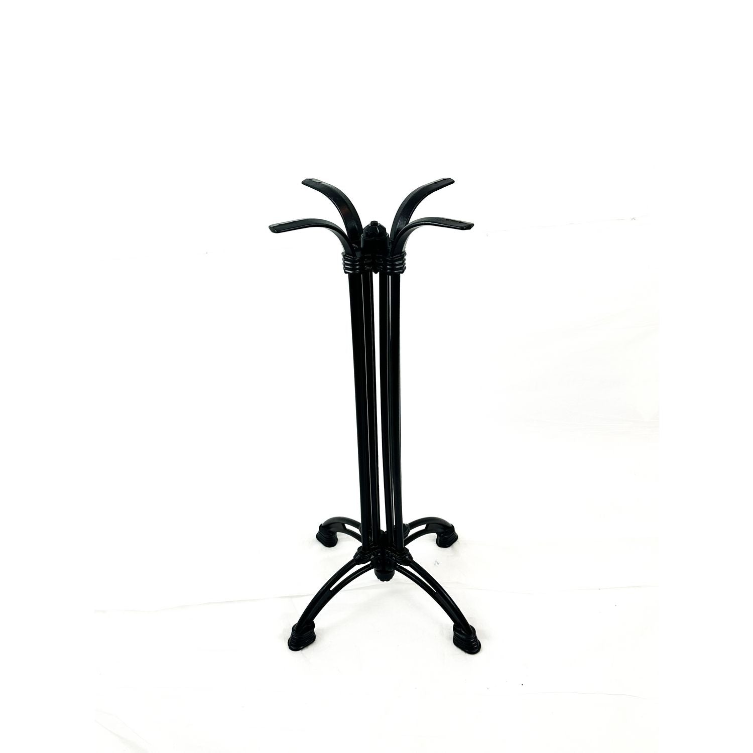 Solid Wood Tables, Cast Iron Base, Square, 36w x 36d x 43.75h, Natural