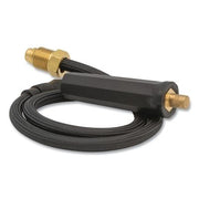 Dinse Machine Plug, 80A, 125A, 150A, 0.355 Inch Hole, Black