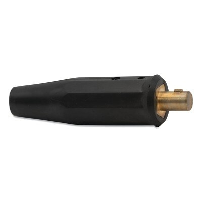 Dinse Connector, 80A, 125A, 150A, 0.508 Inch Hole, 50 MM L