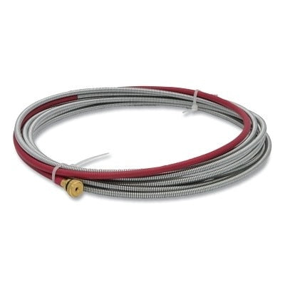 MIG Liner, 0.045 Inch to 1/16 Inch Wire, 15 ft L, Steel