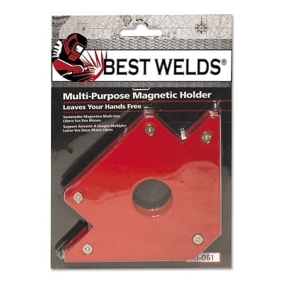 Multi-Purpose Magnetic Holder, 45 lb, Steel, Medium
