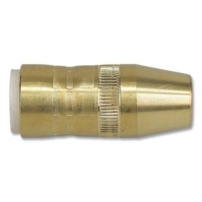 MIG Gun Nozzle, Centerfire Style, 1/2 Inch Bore, Flush Tip