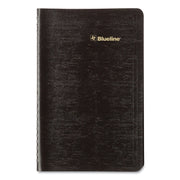 Plan and Link Weekly Planner, 8" x 5", Black Cover, 12-Month (Jan to Dec): 2025