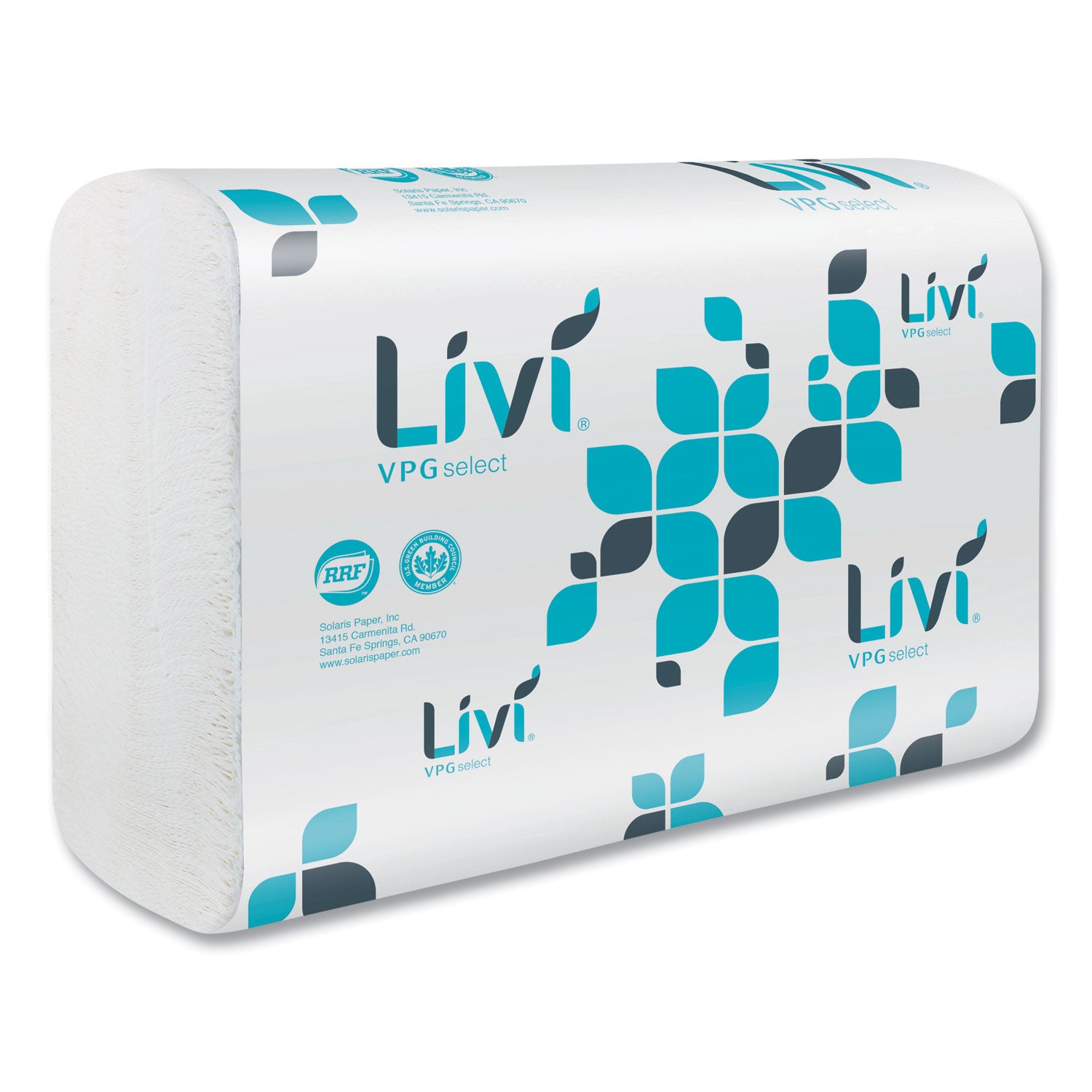 1 Ply - Multifold - 9.45" Width x 10.55" Length - White - Virgin Fiber - 220/Pack - 10 / Carton