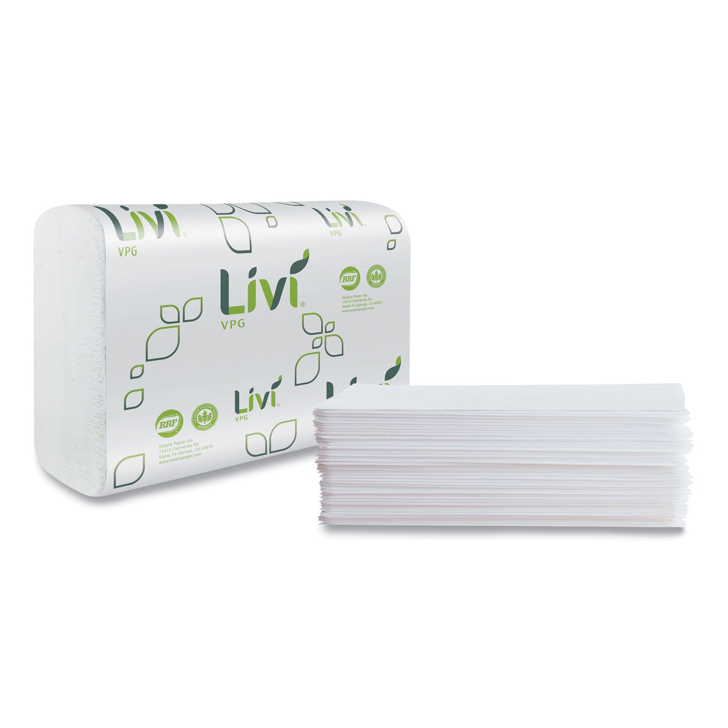 1 Ply - Multifold - 9.06" Width x 9.45" Length - White - Virgin Fiber, Paper - 250/Pack - 16 / Carton